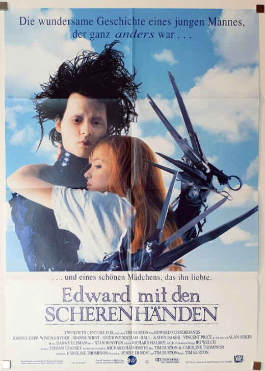 Edward Scissorhands / DIN A1 / Germany