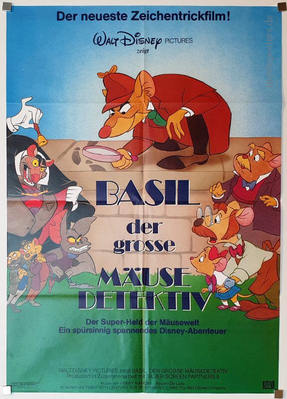 The Great Mouse Detective / DIN A1 / Germany
