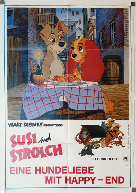 The Lady and the Tramp / DIN A1 / Germany R-82