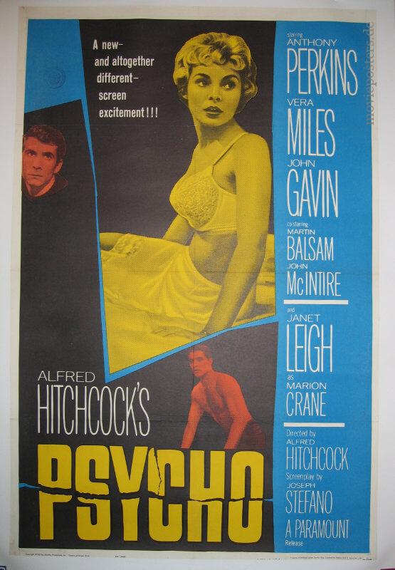 Psycho / One sheet / USA
