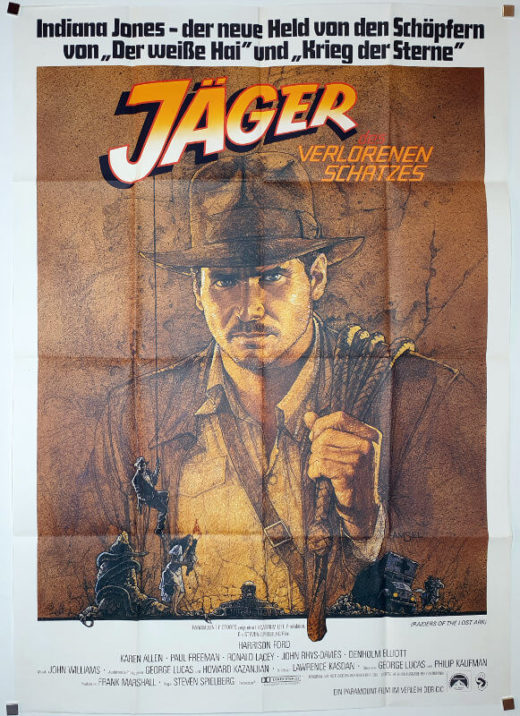Raiders of the Lost Ark / DIN A0 / Germany