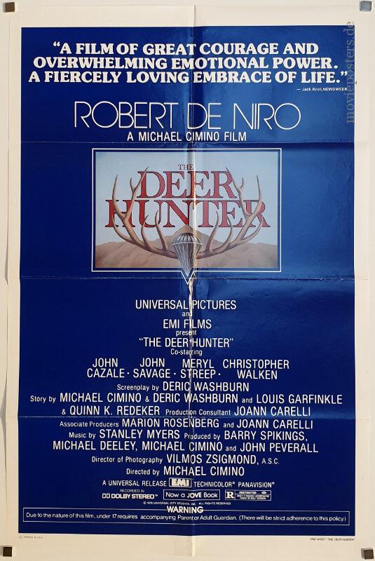 The Deer Hunter / One Sheet / USA