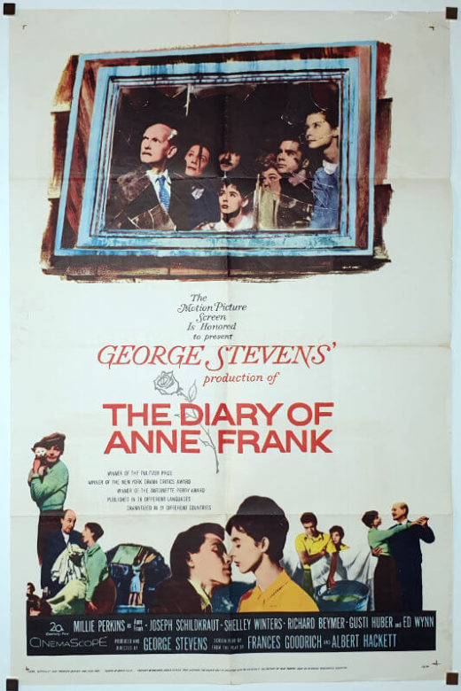 The Diary of Anne Frank / One Sheet / USA