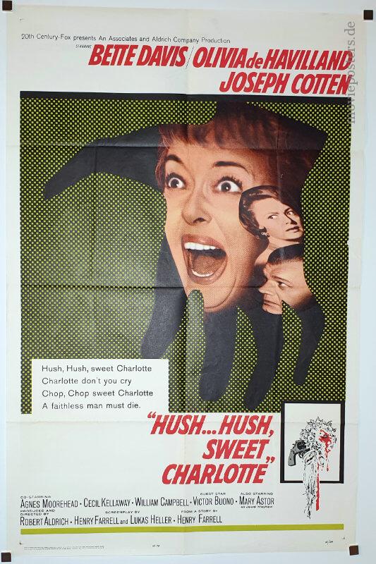Hush...Hush, Sweet Charlotte / One Sheet / USA