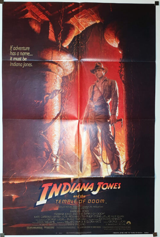 Indiana Jones and the Temple of Doom / One Sheet / USA