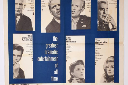 Judgment at Nuremberg / One Sheet / USA