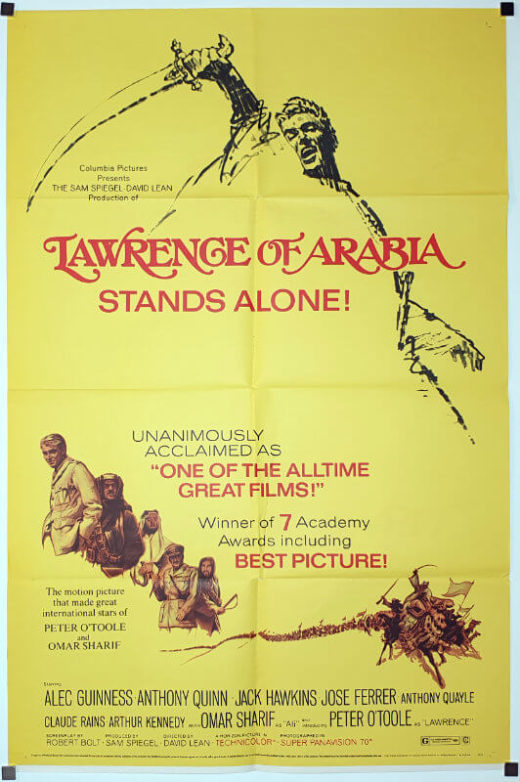 Lawrence Of Arabia / One Sheet - R-71 / USA