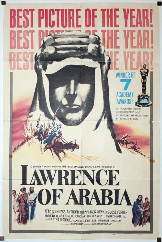 Lawrence Of Arabia / One Sheet Style D / USA