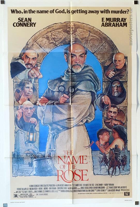 The Name of the Rose / One Sheet / USA