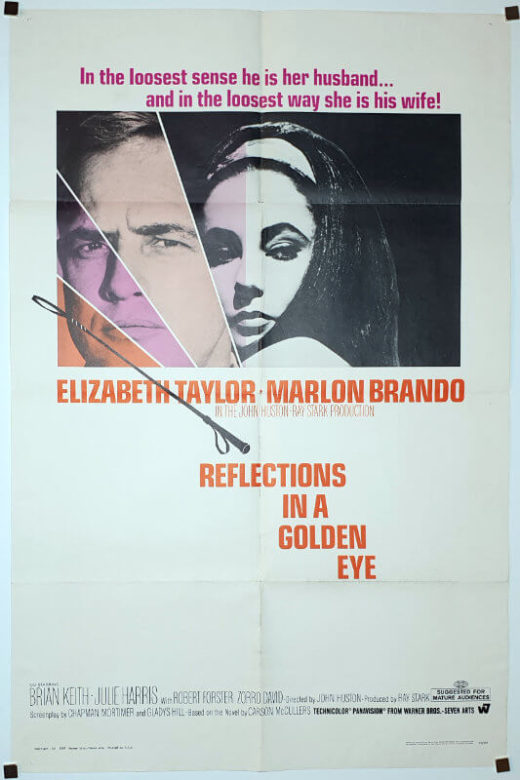 Reflections in a Golden Eye /One Sheet / USA