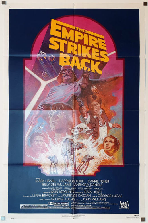 The Empire Strikes Back / One Sheet R-82 / USA