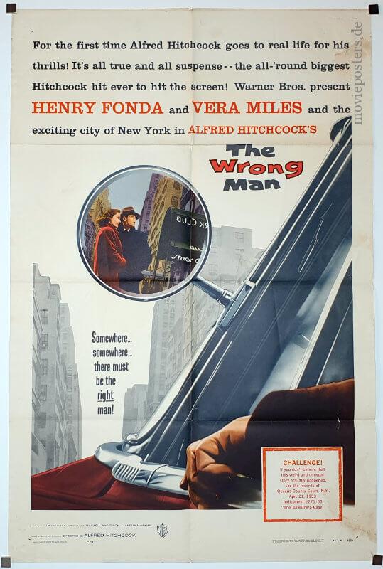 The Wrong Man 1-Sheet USA