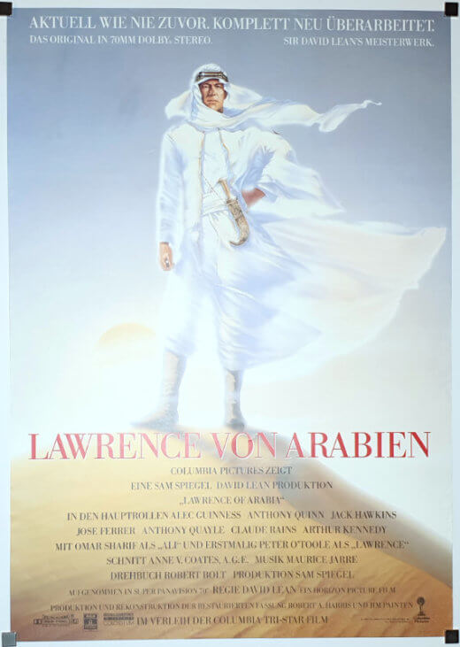 Lawrence Of Arabia A1 R89 German