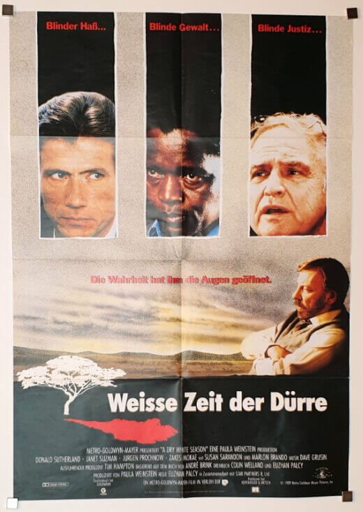 A Dry White Season A1 German