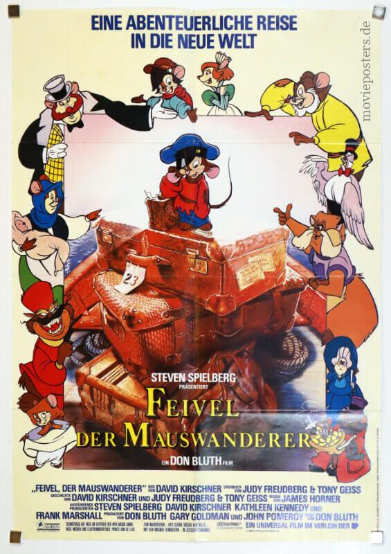 An American Tail (German DIN A1 poster)