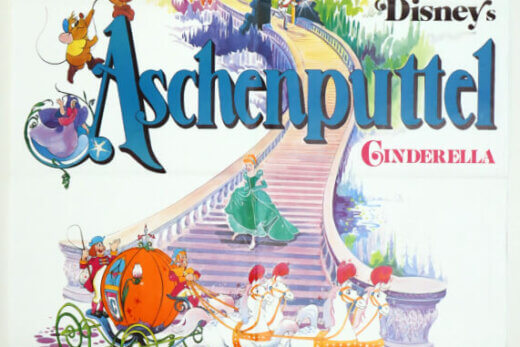 Cinderella (German DIN A1 - WA 1975 poster)