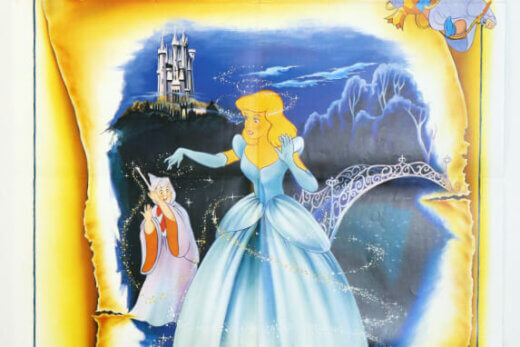 Cinderella (German DIN A1 - WA 1987 poster)
