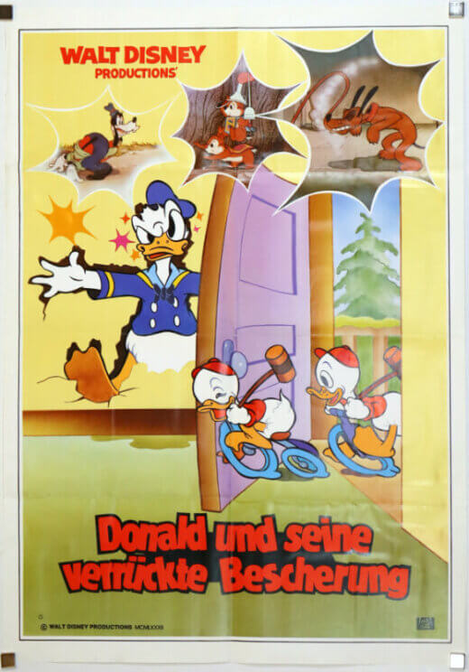 Donald and his Duckling Gang (1978 - DIN A1 poster)