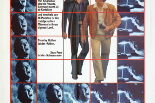 The Falcon and the Snowman (German DIN A1 poster)