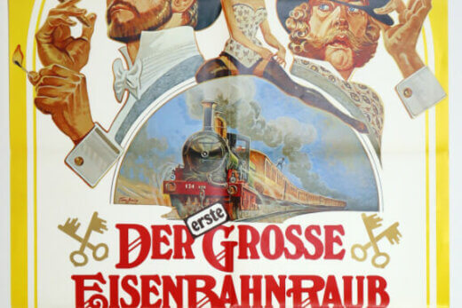 The Great Train Robbery (German DIN A1 poster)
