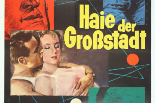 The Hustler (German DIN A1 poster - Rehak artwork)