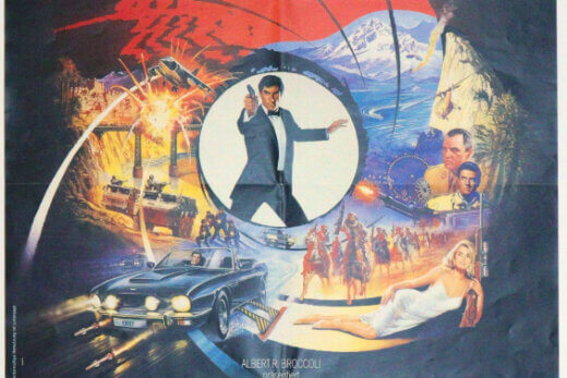 James Bond - The Living Daylights (German DIN A1 poster)