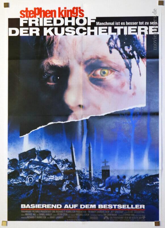 Pet Sematary (1989) (German DIN A1 poster)