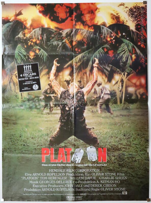 Platoon (German DIN A0 poster)