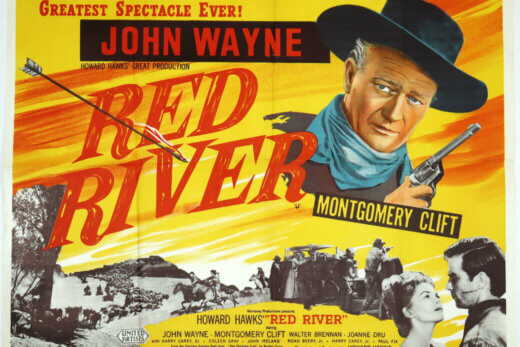 Red River (UK-Quad Crown 30-x 40- - 76x102 cm R-57 poster)