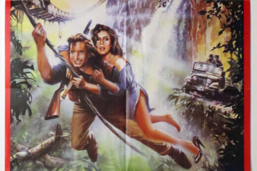 Romancing The Stone (German DIN A1 poster)