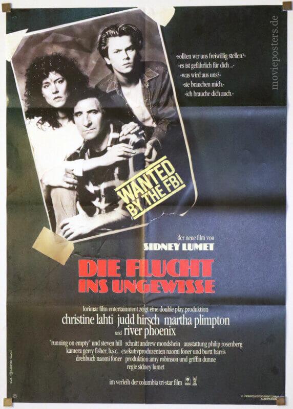 Running On Empty (German DIN A1 poster)