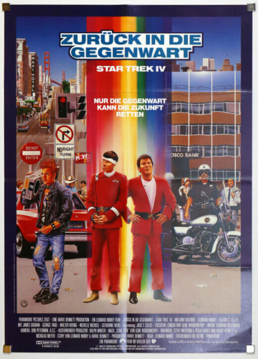 Star-Trek IV - The Voyage Home (German DIN A1 poster)