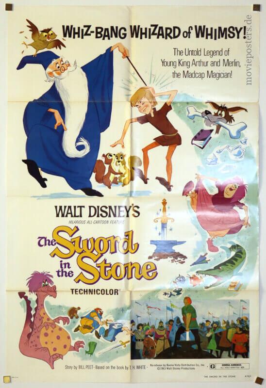 The Sword In The Stone (US 1-Sheet R73 poster)