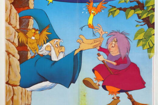Sword In The Stone (German DIN A1 WA 1982 poster)