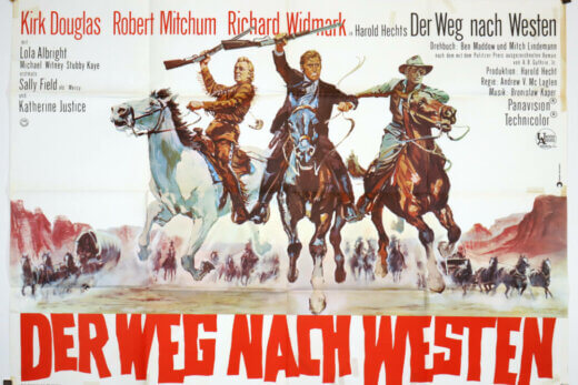 The Way West (German DIN A0 square poster - Degen artwork)