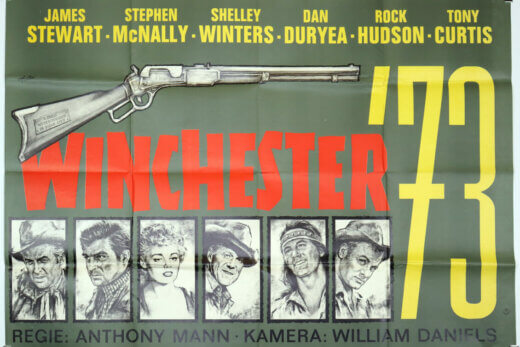 Winchester 73 (German DIN A0 WA 1963 poster - Goetze artwork)